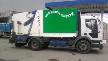 L’un des camions benne mis en vente par la Ville, dont la mise à prix est de 3
500
€.